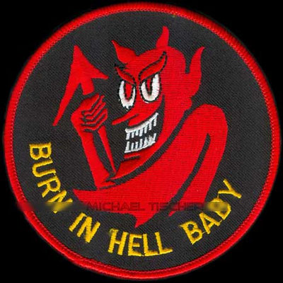 Jagdbombergeschwader 33, Büchel, 332 Sqd, Burn In Hell Baby