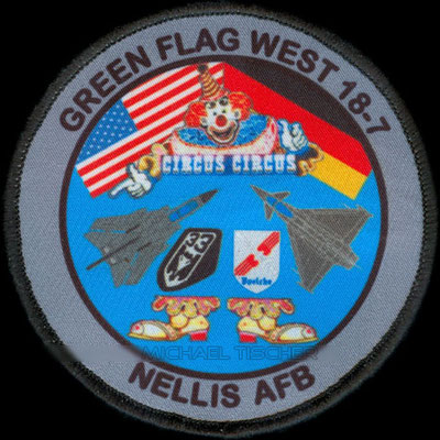 Exercise Green Flag West 18-7, Nellis AFB, Combined TaktLwG33 & 31 'Boelke' Circus Circus 2018
