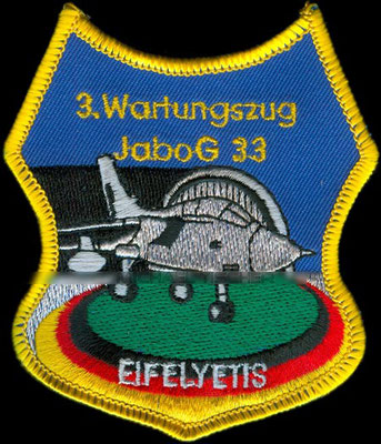 Jagdbombergeschwader 33, Büchel, 3. Wartungszug, JaboG 33, Eifelyetis
