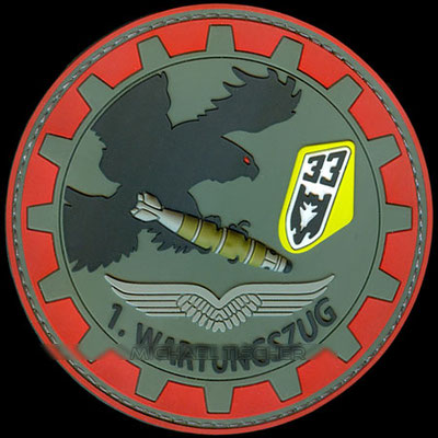 #1 Wartungszug #TaktLwG33 #patch #büchel #tornado #abzeichen #jabog