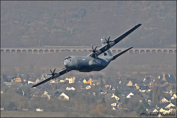 C-130J, 7-8609,  3/13/2014, AZ-North, picture taken at Zell-Barl