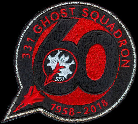 Taktisches Luftwaffengeschwader 33, 331 Ghost Squadron, 60 Jahre, 1958-2018 #patch #TaktLwG33