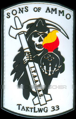 Taktisches Luftwaffengeschwader 33, TaktLwG33, Büchel, Sons Of Ammo (rubber patch)