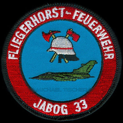 Jagdbombergeschwader 33, Büchel, Fliegerhorst-Feuerwehr, JaboG 33, Tornado