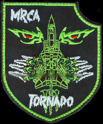Taktisches Luftwaffengeschwader 33, Büchel, MRCA, Tornado, Glow-In-The-Dark Patch
