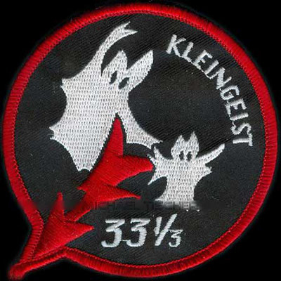Taktisches Luftwaffengeschwader 33, Büchel, Tornado, 331 Sqd, 33 1/3 Kleingeist (this patch was made for new pilots) 