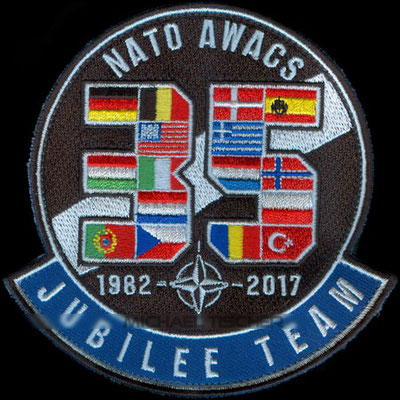 NATO AWACS Jubilee Team 35 Jahre Geilenkirchen Teilnahme mit Tornado 