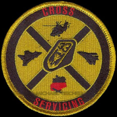 Taktisches Luftwaffengeschwader 33, Wartungs- u. Waffenstaffel, Cross Servicing