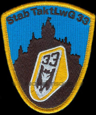 Taktisches Luftwaffengeschwader 33, Stab