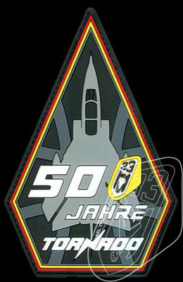 50 Jahre Tornado Spendenpatch #tornado #pa200 #taktlwg #33 #luftwaffe #patch #jabog #germanairforce #etsb #büchel #abzeichen