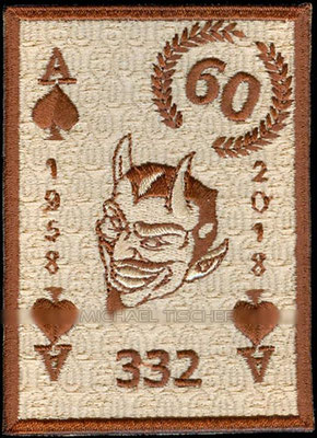 Taktisches Luftwaffengeschwader 33, Büchel, 332, 1958-2018, 60th Anniversary, desert patch #patch #TaktLwG33