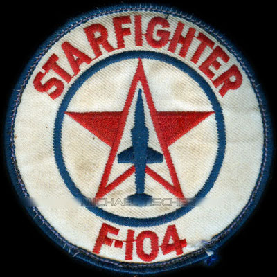Jagdbombergeschwader 33, Büchel, F-104 Starfighter, Patch für alle F-104 Crews