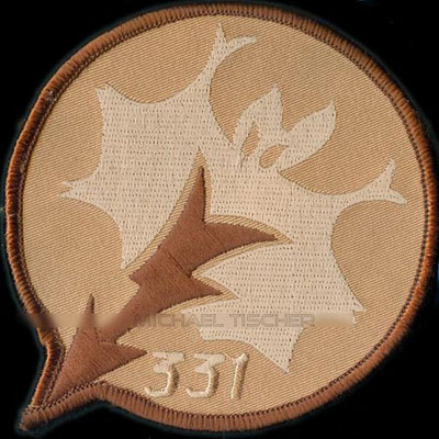 Taktisches Luftwaffengeschwader 33, Büchel, Tornado, 331 Sqd (large - desert variation) #patch #TaktLwG33