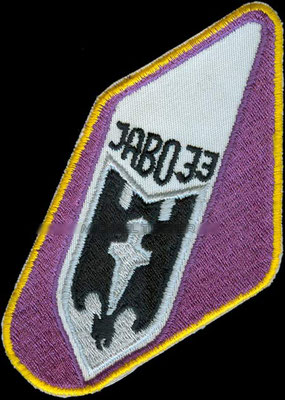 Jagdbombergeschwader 33, Fliegerhorstgruppe, JABO 33 (pink) Patch, 