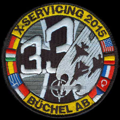 #Taktisches Luftwaffengeschwader 33, #Büchel AB, @ 2015 Version Steadfast Nomad #strike #exercise #volkel #kleinebrogel #patch Luftwaffe