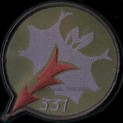 Taktisches Luftwaffengeschwader 33, Büchel, Tornado, 331 Sqd (subdued) #patch #TaktLwG33
