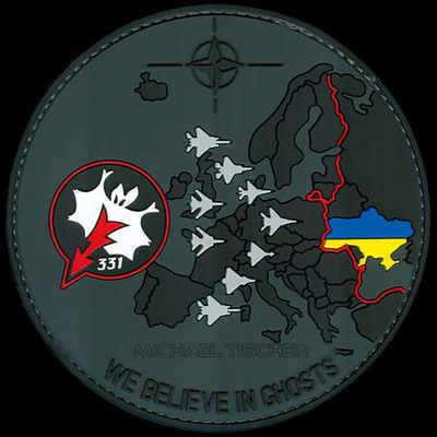 We Believe In Ghosts 331 #wbig #webelieveinghosts #easternflank #ukraine #patch #pvc #2023 #taktlwg33 #tornado #collection #331 #ghostsquadron #luftwaffe