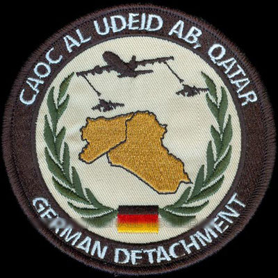 CAOC Al-Udeid Air Base, Qatar, Combined Air Operation Center, German Detachment