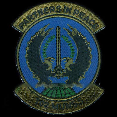 Jagdbombergeschwader 33, Büchel, Tornado, 702nd MUNSS, Munition Support Squadron, since 2004 #USAF #52ndTacticalFighterWing #patch