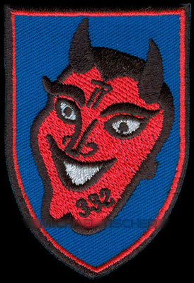 Jagdbombergeschwader 33, Büchel, 332 Sqd, Devil shield