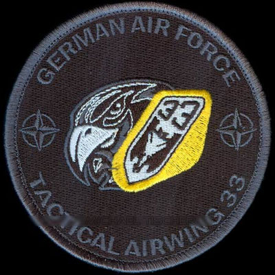 #tornado #pa200 #taktlwg #33 #luftwaffe #patch #jabog #germanairforce #etsb #büchel #abzeichen #taktisches #geschwader