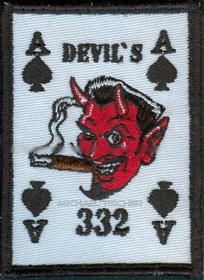 Taktisches Luftwaffengeschwader 33, Büchel, 332 Devil's (small/black)