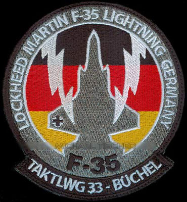 TaktLwG 33, Tornado, Patch, Büchel, JaboG 33, ETSB, NRF, Strike, Steadfast Noon, Patch, Abzeichen