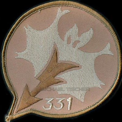 Taktisches Luftwaffengeschwader 33, Büchel, Tornado, 331 Sqd (small-desert veriation) #patch #TaktLwG33