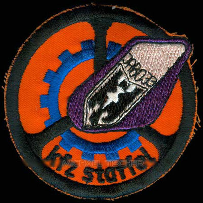 Patch Ärmelabzeichen JaboG 33 KFZ-Staffel F-104 Ära