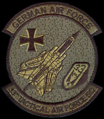 Taktisches Luftwaffengeschwader 33, Büchel, German Air Force - 33rd tactical Fighter Sq @added 03/2017 (green version) #patch #TaktLwG33
