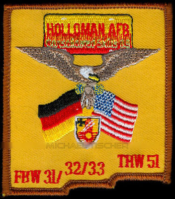 Holloman AFB FBW32 FBW33 TRW51 #Holloman #patch #GAF # Buechel