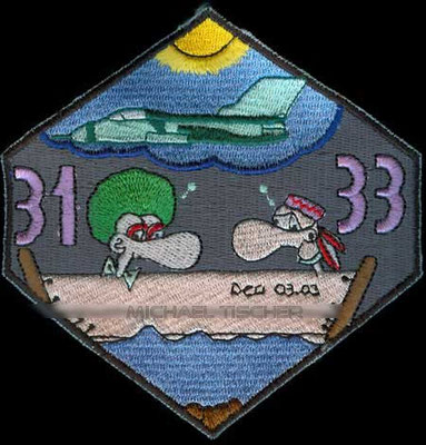 JaboG 33, Büchel, 2 Assis in einem Boot #Deci #luftwaffe #jabog33 #patch
