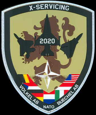 Taktisches Luftwaffengeschwader 33, Büchel, XServicing, Cold Igloo Büchel Air Base & Volkel Air Base, Belgium (Sept-Okt 2020) #taktlwg33 #patch #abzeichen #geschwader #tornado #pa200 #steadfast #nomad