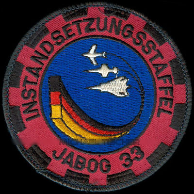 Jagdbombergeschwader 33, Büchel, Instandsetzungsstaffel / I-Stff, Jabog 33, F-84, F-104 & Tornado