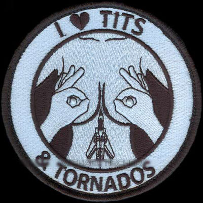 I love Tits  & Tornados (Moral Patch für Counter Daesh - Jordanien)