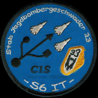 Jagdbombergeschwader 33, Büchel, Stab, CIS, -S6 IT-