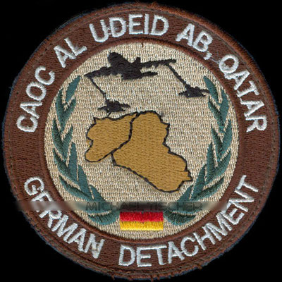 CAOC Al-Udeid Air Base, Qatar, Combined Air Operation Center, German Detachment