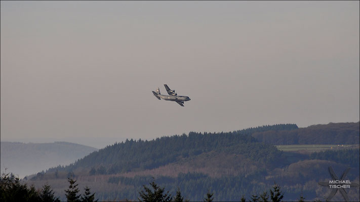 C-130J on late afternoon AZ-North sortie, 