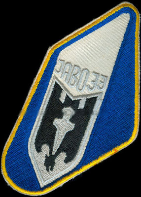 Jagdbombergeschwader 33, Büchel, 2. Fliegende Staffel , F-104, (blue / grey) JABO 33 Patch
