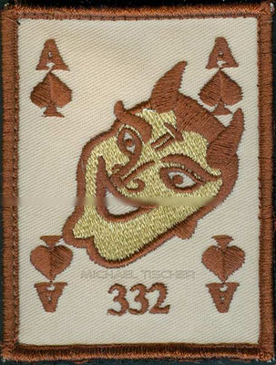 Taktisches Luftwaffengeschwader 33, Büchel, 332 Sqd (desert), Patch