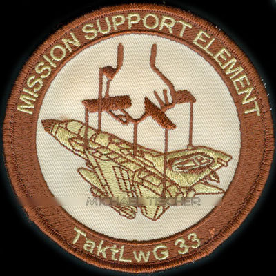Taktisches Luftwaffengeschwader 33, Büchel, Mission Support Element (desert version)