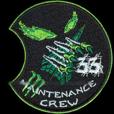 Taktisches Luftwaffengeschwader 33, Büchel, Maintenance Crew (glow in the dark) #patch #TaktLwG33