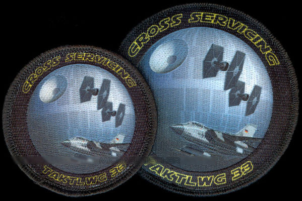 #patch #abzeichen #aufnaeher #luftwaffe #taktlwg #33 #starwars #jabog #tornado #xservicing #nato #buechel #geschwader