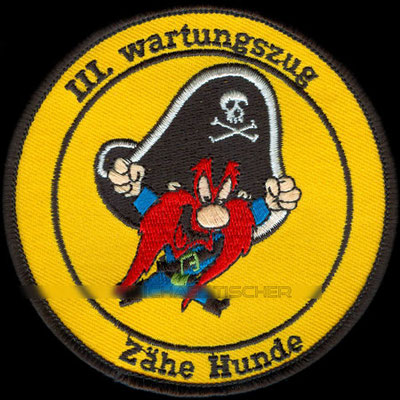 Jagdbombergeschwader 33, Büchel, 3. Wartungszug, Zähe Hunde, JaboG 33 Büchel