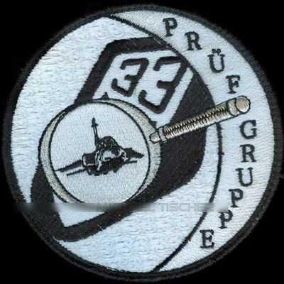 Taktisches Luftwaffengeschwader 33, Büchel, Prüfgruppe, TaktLwG33, relief 33