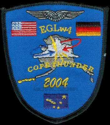 #Einsatzgeschwader 4 #CCT # corportive cope thunder, Eilson AFB, Kanada #patch #abzeichen