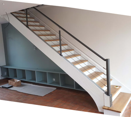 REMBARDE ESCALIER BOIS