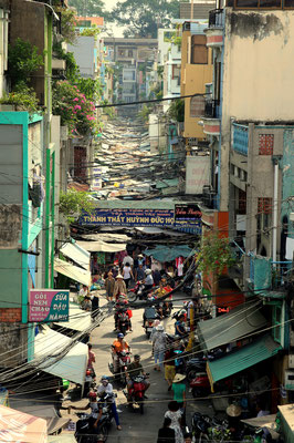 Ho Chi Minh - mehr Einwohner als die gesamte Schweiz! Und das auf deutlich kleinerer Fläche.