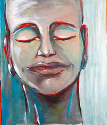 Acryl auf Leinwand, 100x80cm