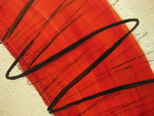 Ausschnitt,Sand und Acryl auf Leinwand, 60x180cm